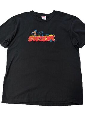 Supreme Catwoman Graphic T-Shirt Men’s Size Medium Black